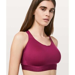Lululemon Fine Form Bra in Star Ruby High Coverage Convertible Size 32B